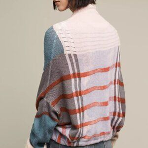 Plaid 100% Cashmere Bomber